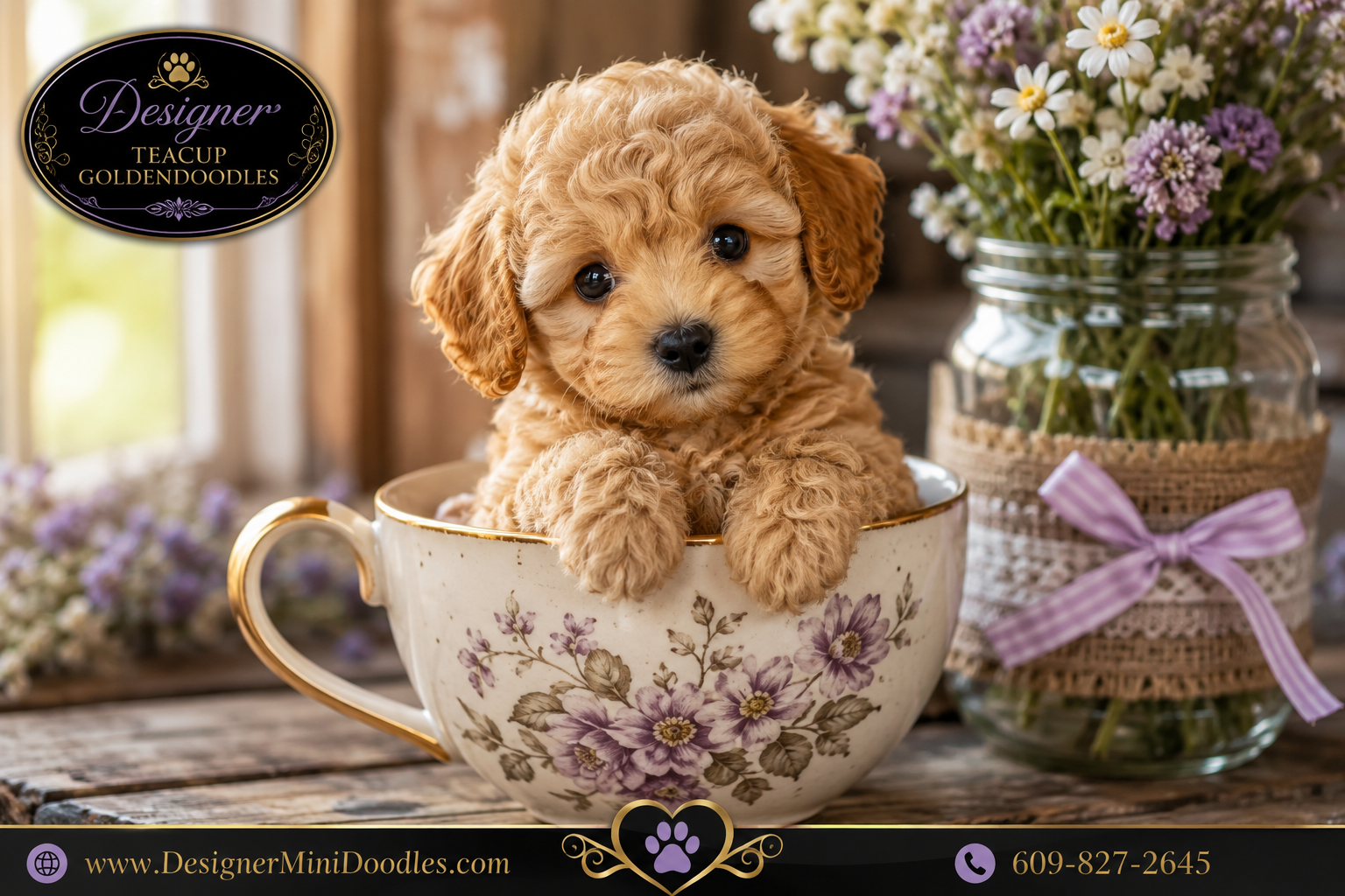 teacup goldendoodle puppy