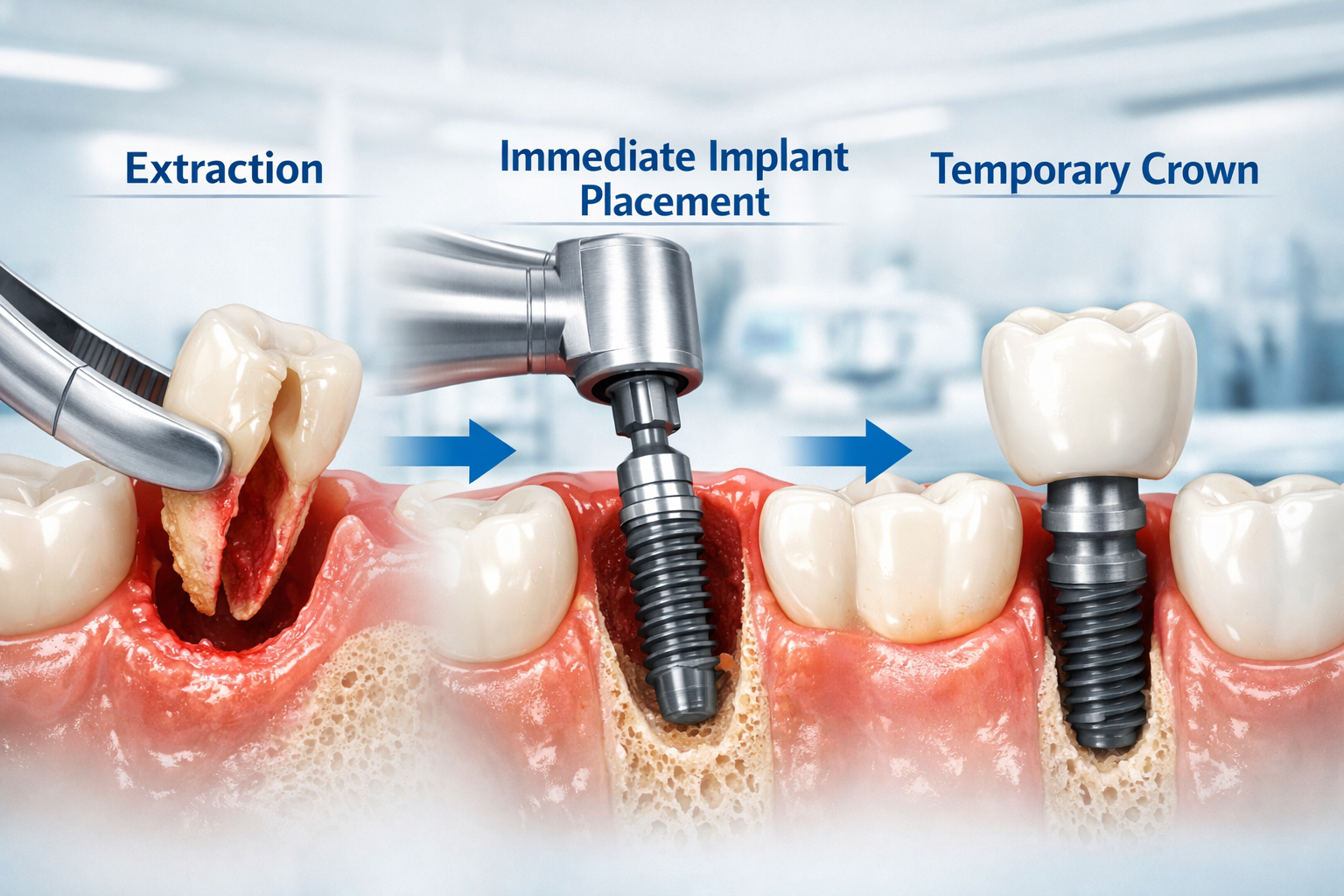 Immediate Dental Implants