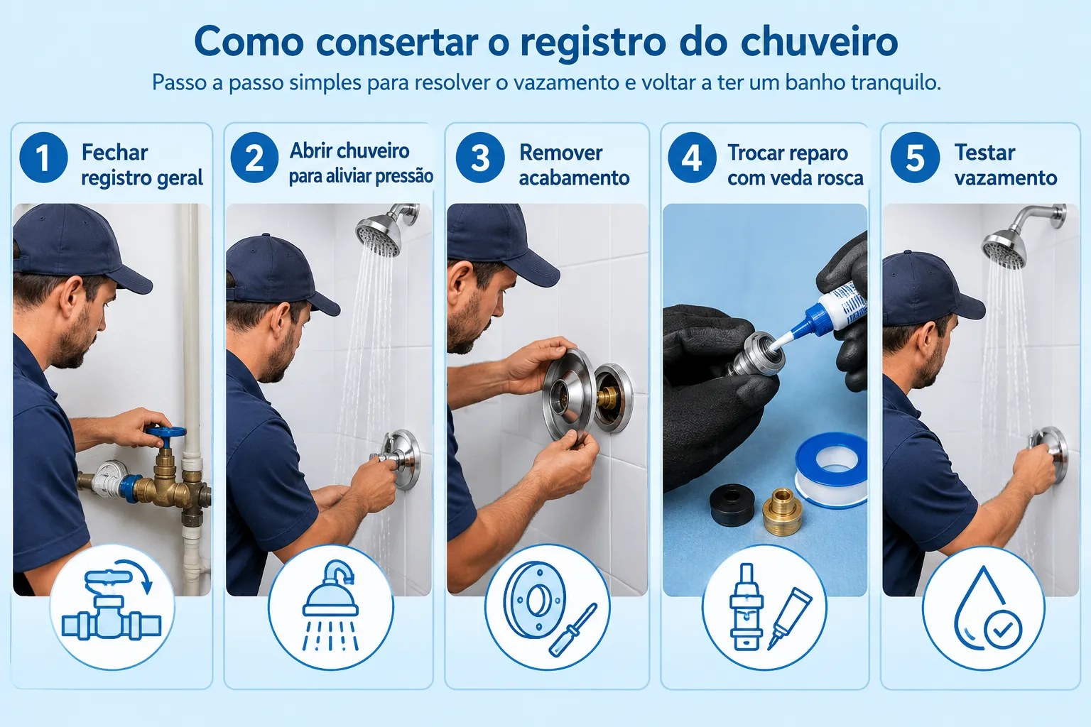 Conserto de registro 24 horas perto de mim