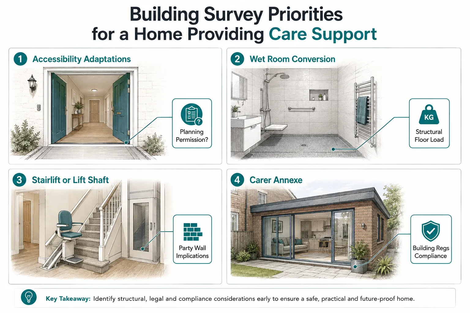 Why Care Arrangements Change the Property Picture