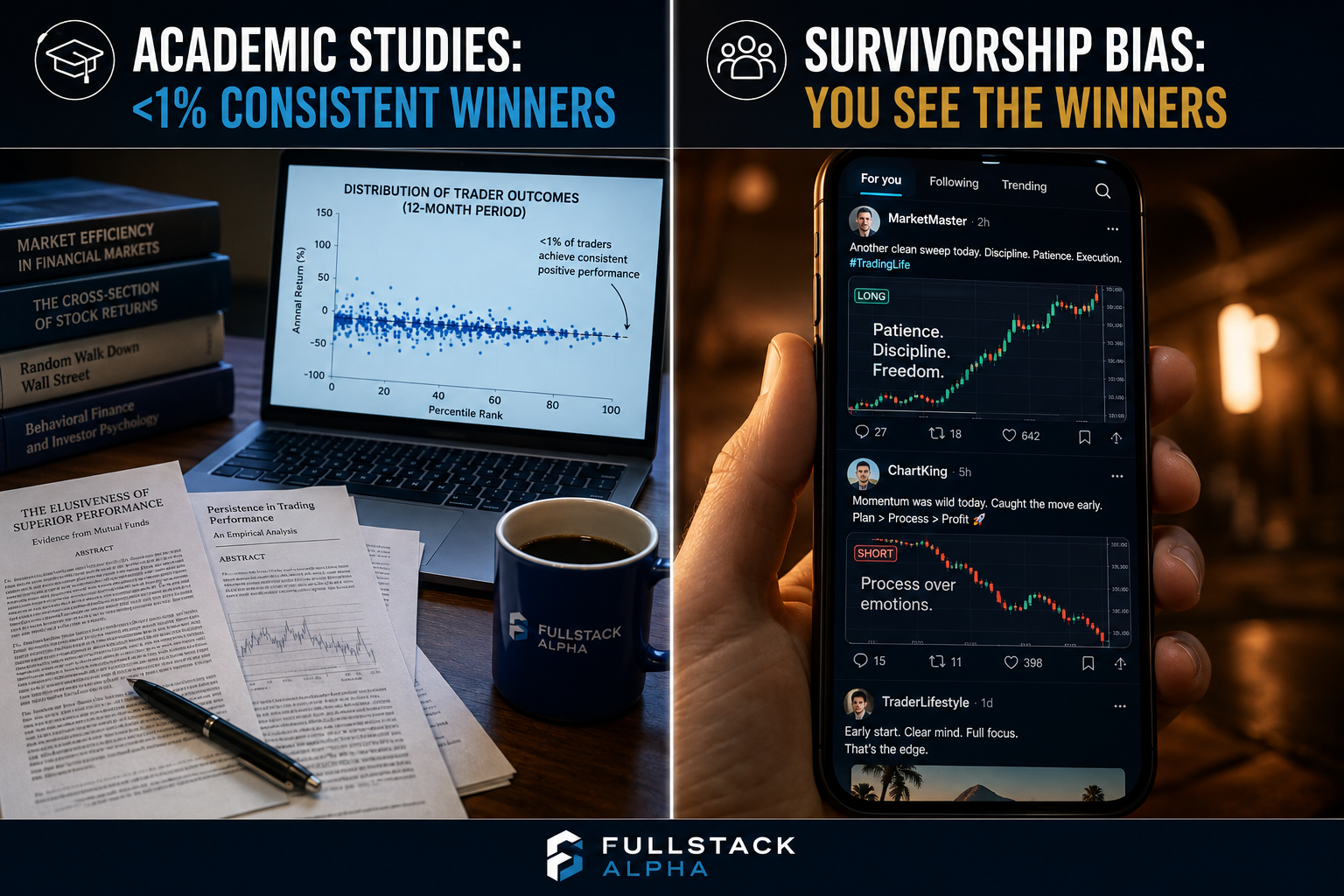 Why Survivorship Bias Distorts What You See Online