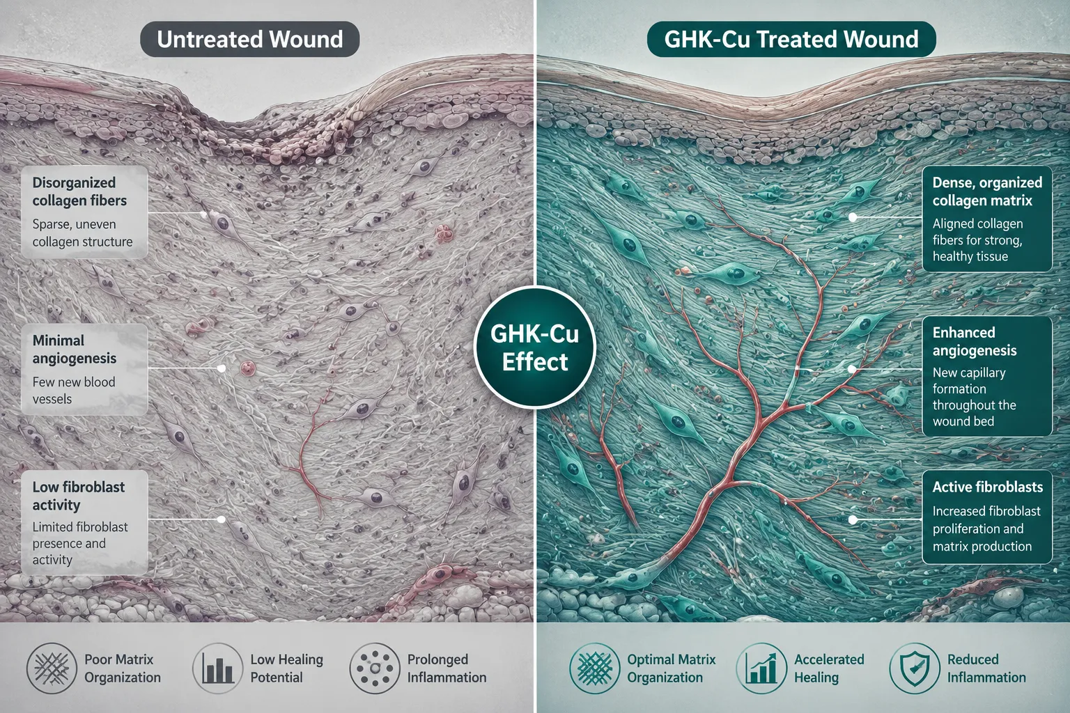 GHK-Cu Peptide in Wound Healing and Tissue Regeneration