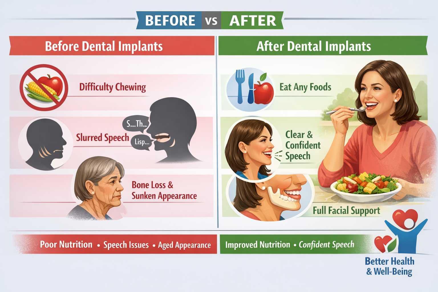 Dental Implants Before And After
