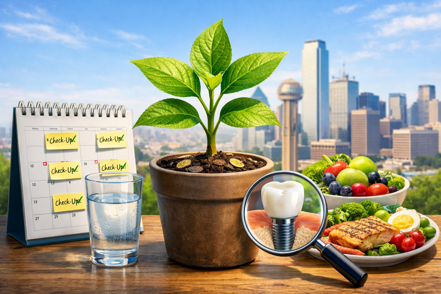 Detailed () image for the 'Maximizing Your Dental Implant Investment in Dallas for 2026' section, featuring a metaphorical