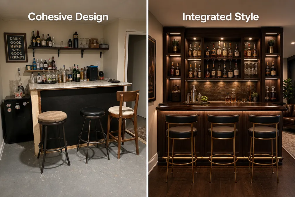 Building and Installing Your Compact Home Bar: Tips for a Polished Finish