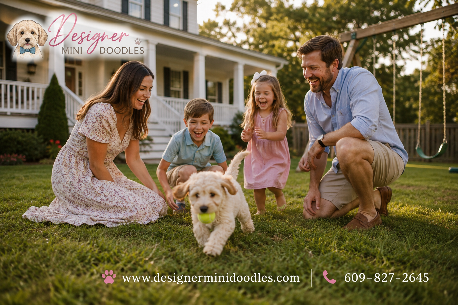 Are Mini Goldendoodles Good With Kids and Other Pets?