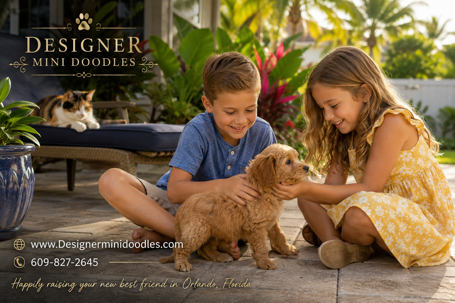 Are Micro Mini Goldendoodles Good With Kids and Other Pets?
