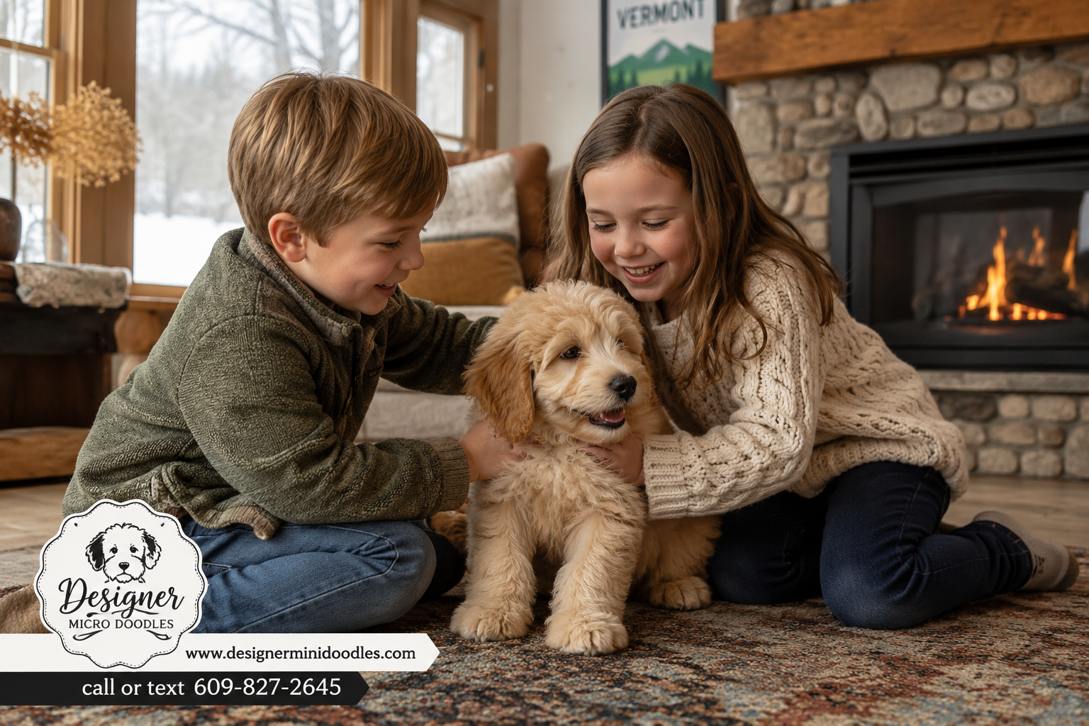 Micro goldendoodle Vermont