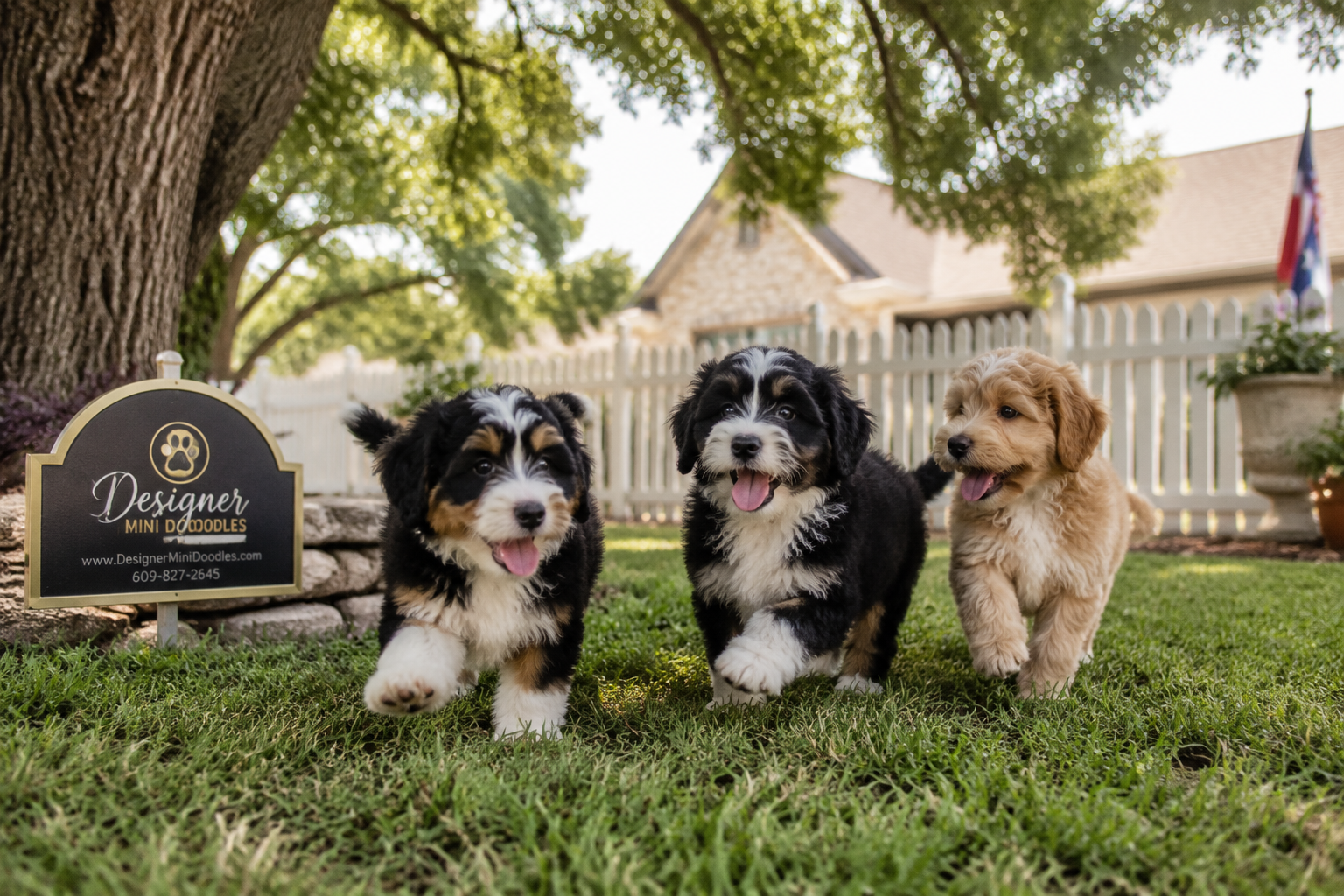 mini bernedoodles for sale Dallas