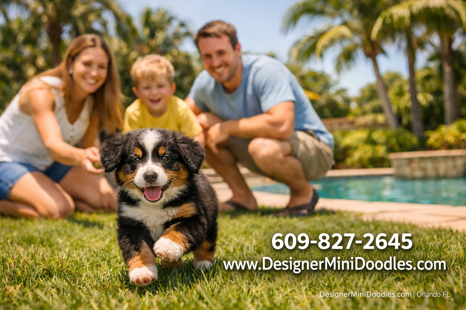 Miniature Bernese Mountain Dog puppies in Orlando