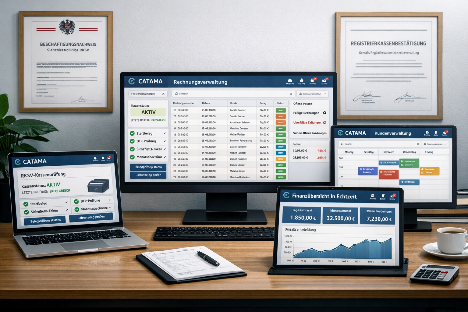 CRITICAL: ALL text, labels, headlines, annotations, and overlays in this image MUST be written in GERMAN. Do NOT use any English text. Every