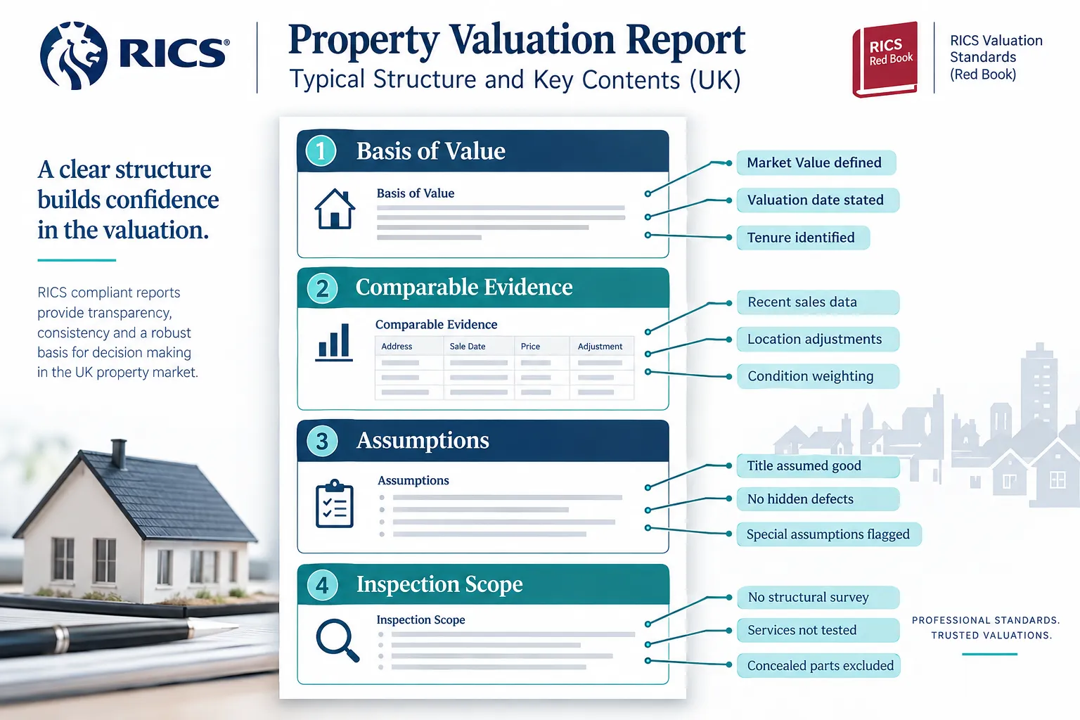 The Core Components of a UK Property Valuation Report