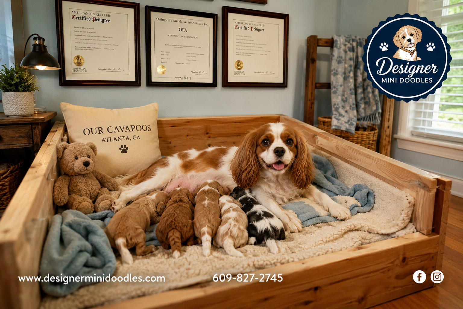 cavapoo puppies Atlanta
