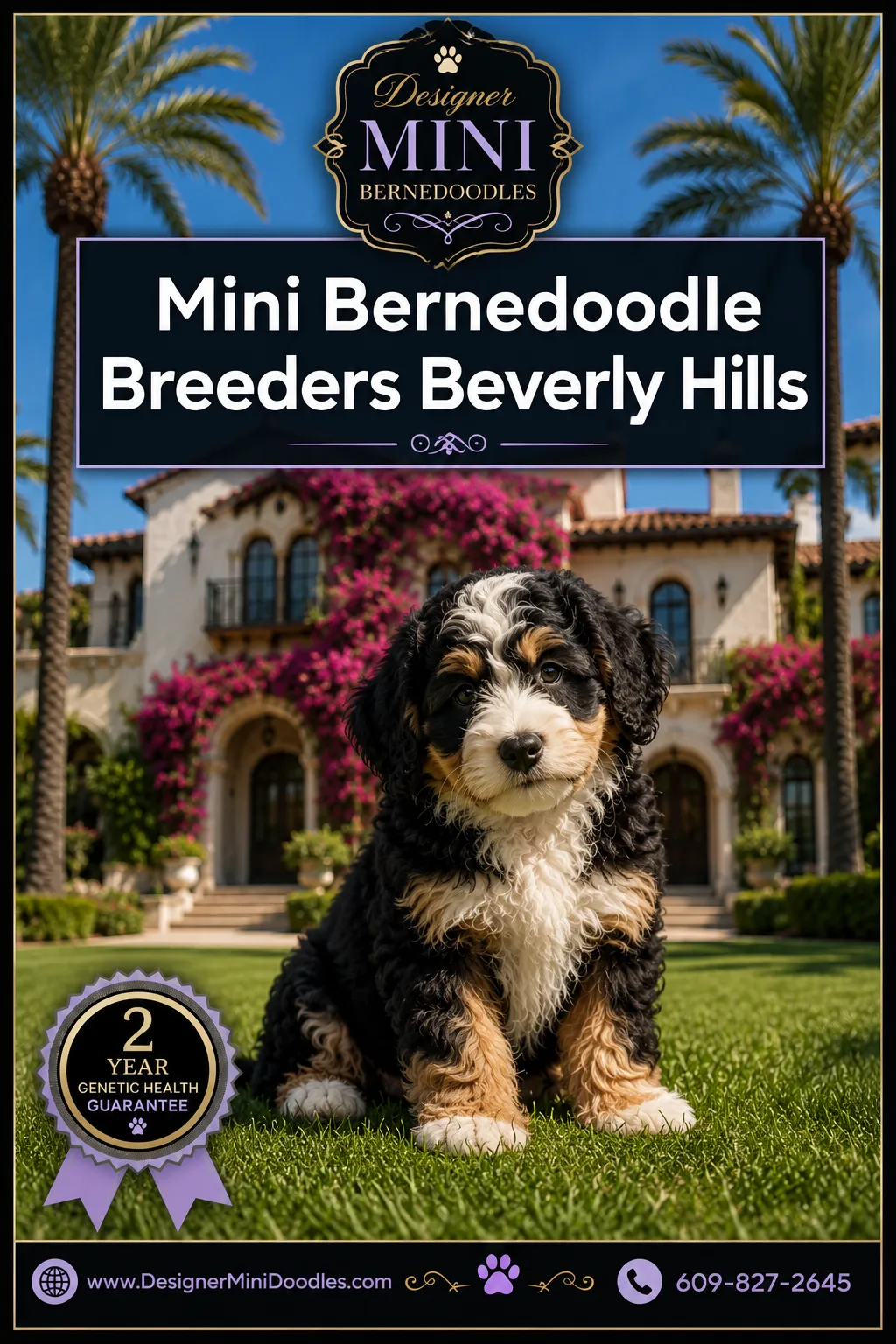 mini bernedoodle breeders Beverly Hills