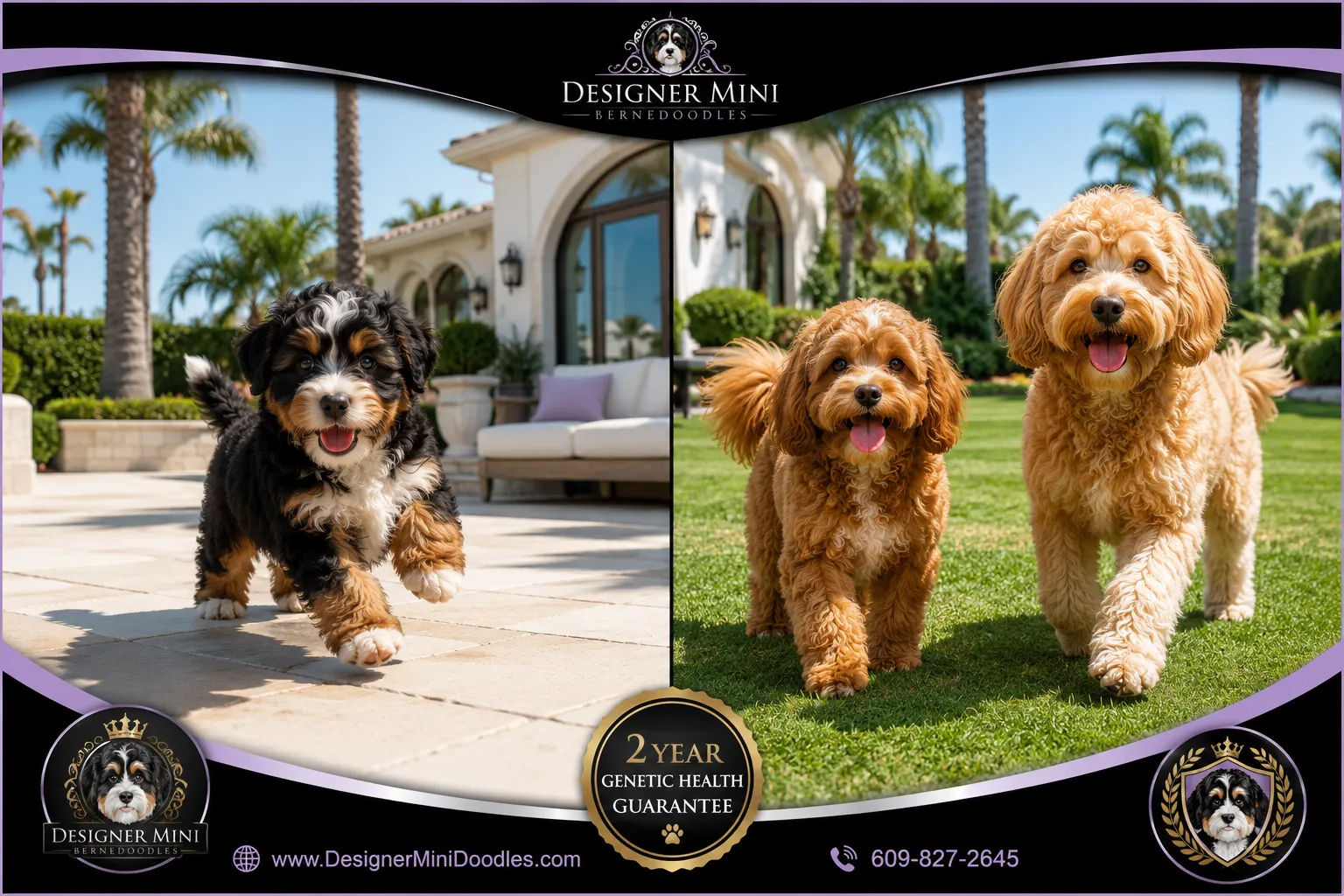 mini bernedoodle breeders Beverly Hills