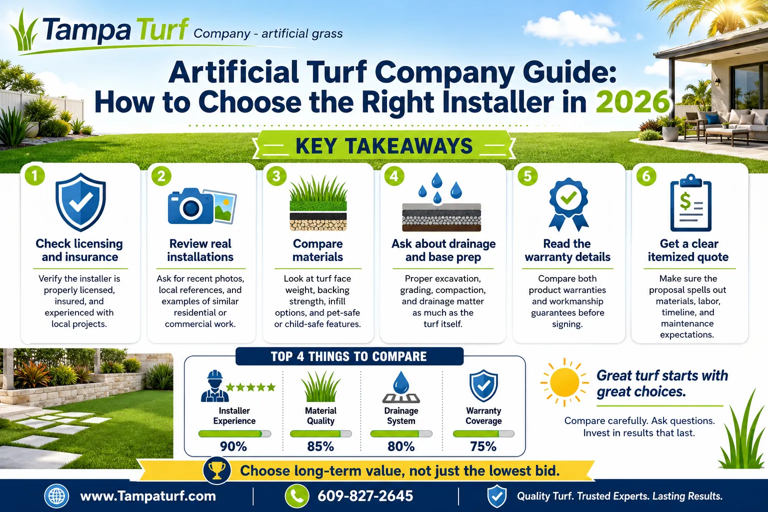 How do you maintain and clean artificial turf?