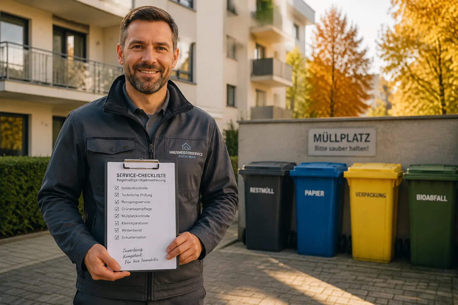 Mülltonnenservice-Vertrag: Was sollte drin stehen?