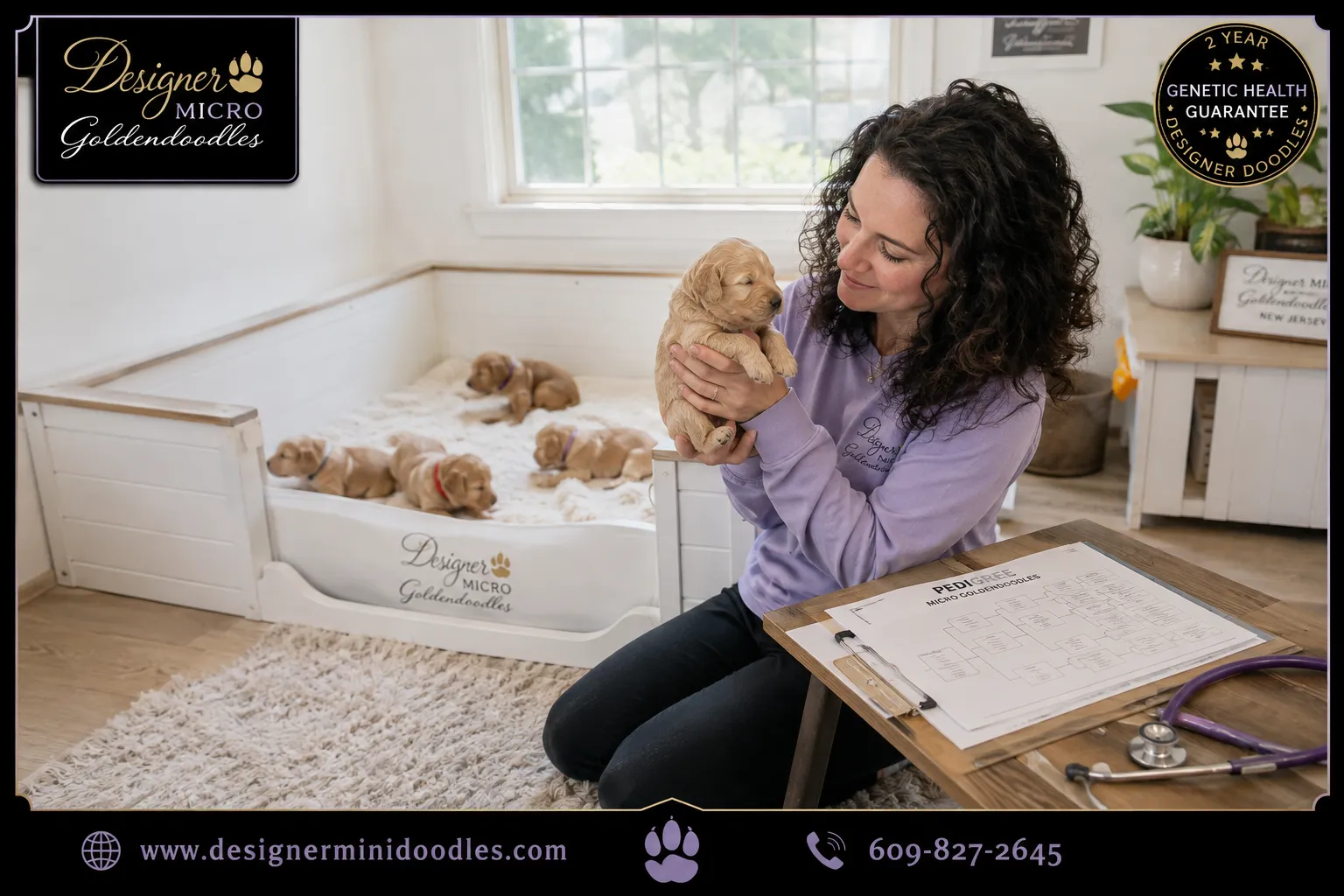 Micro goldendoodle puppies New Jersey