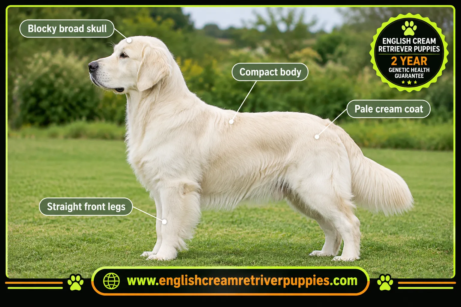 What Is an English Cream Golden Retriever?