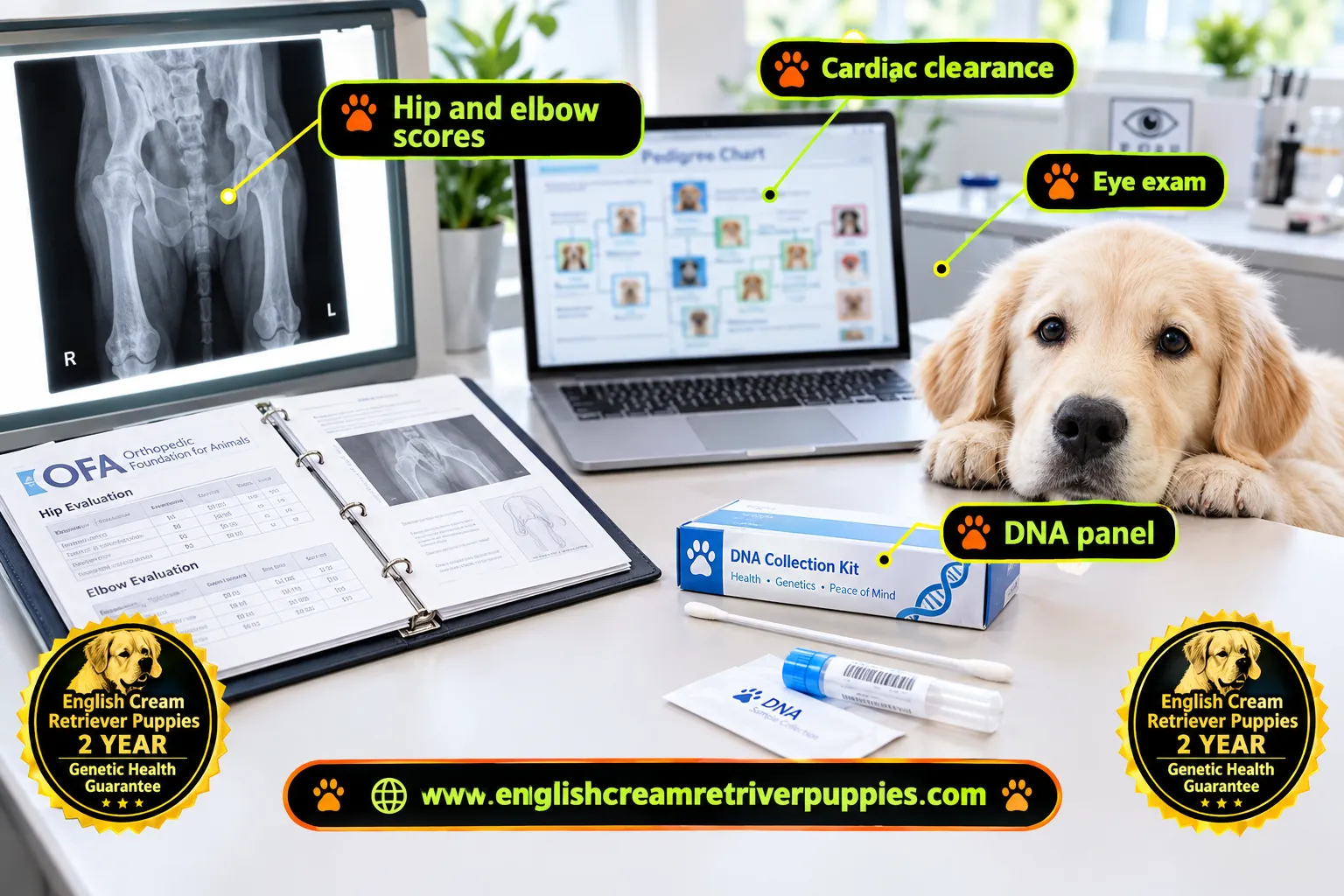What Grooming and Puppy Care Does an English Cream Golden Need?