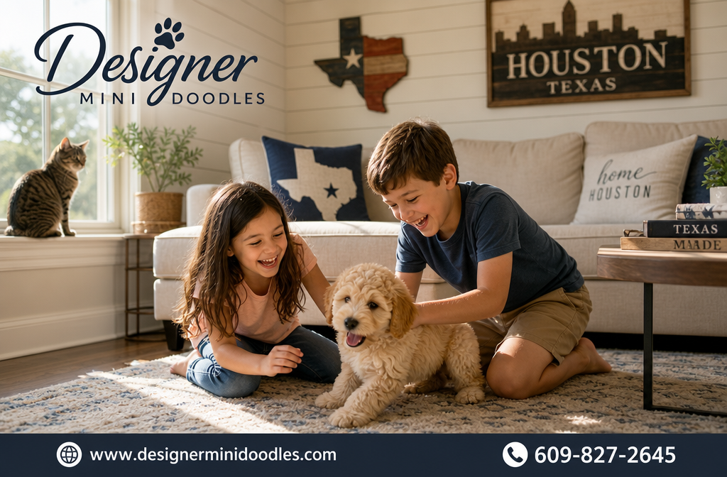 Are Micro Goldendoodles Good with Kids and Other Pets?
