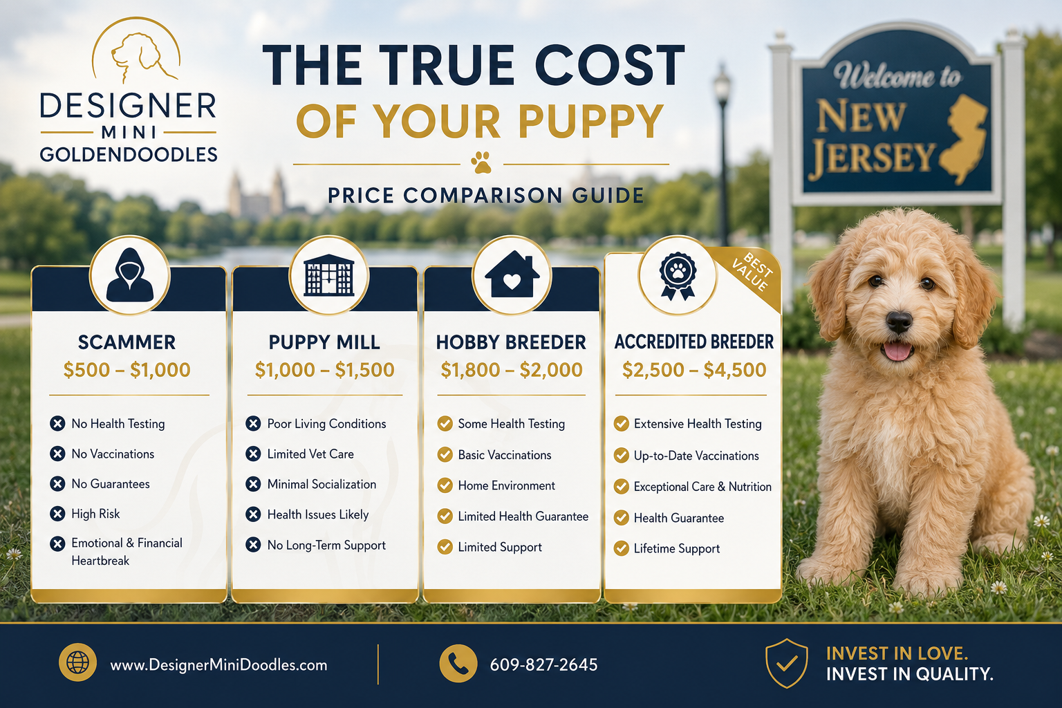 mini goldendoodle for sale New Jersey