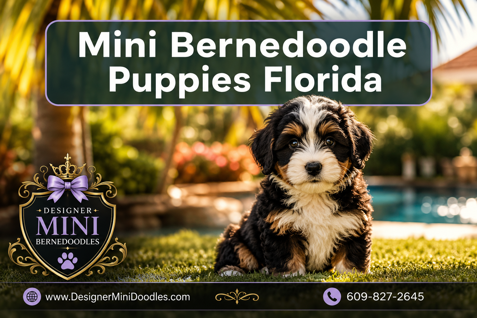 mini bernedoodle puppies Florida