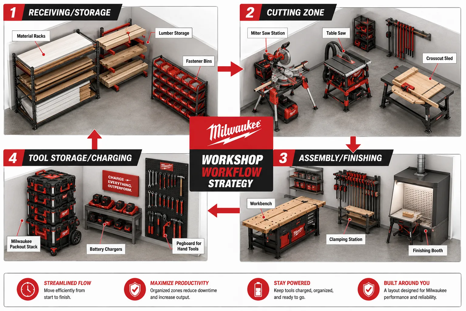Designing Your Milwaukee Electric Tool Workshop Setup for Optimal Workflow
