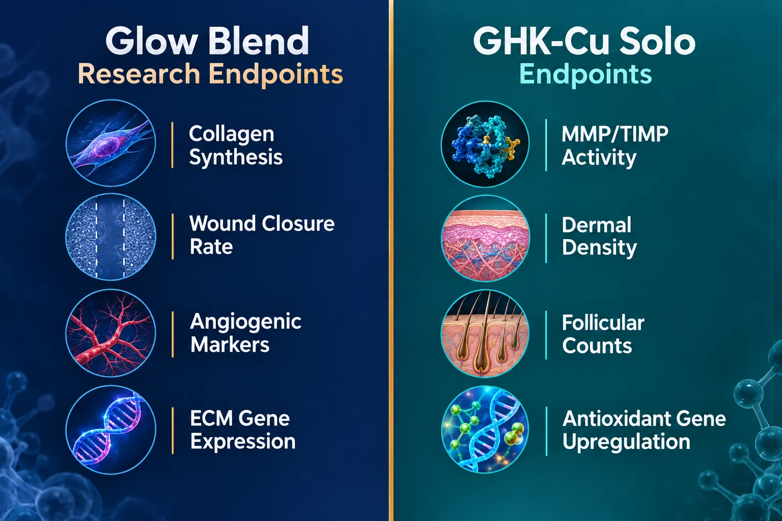 BPC-157 and TB-500: Complementary Assay Domains