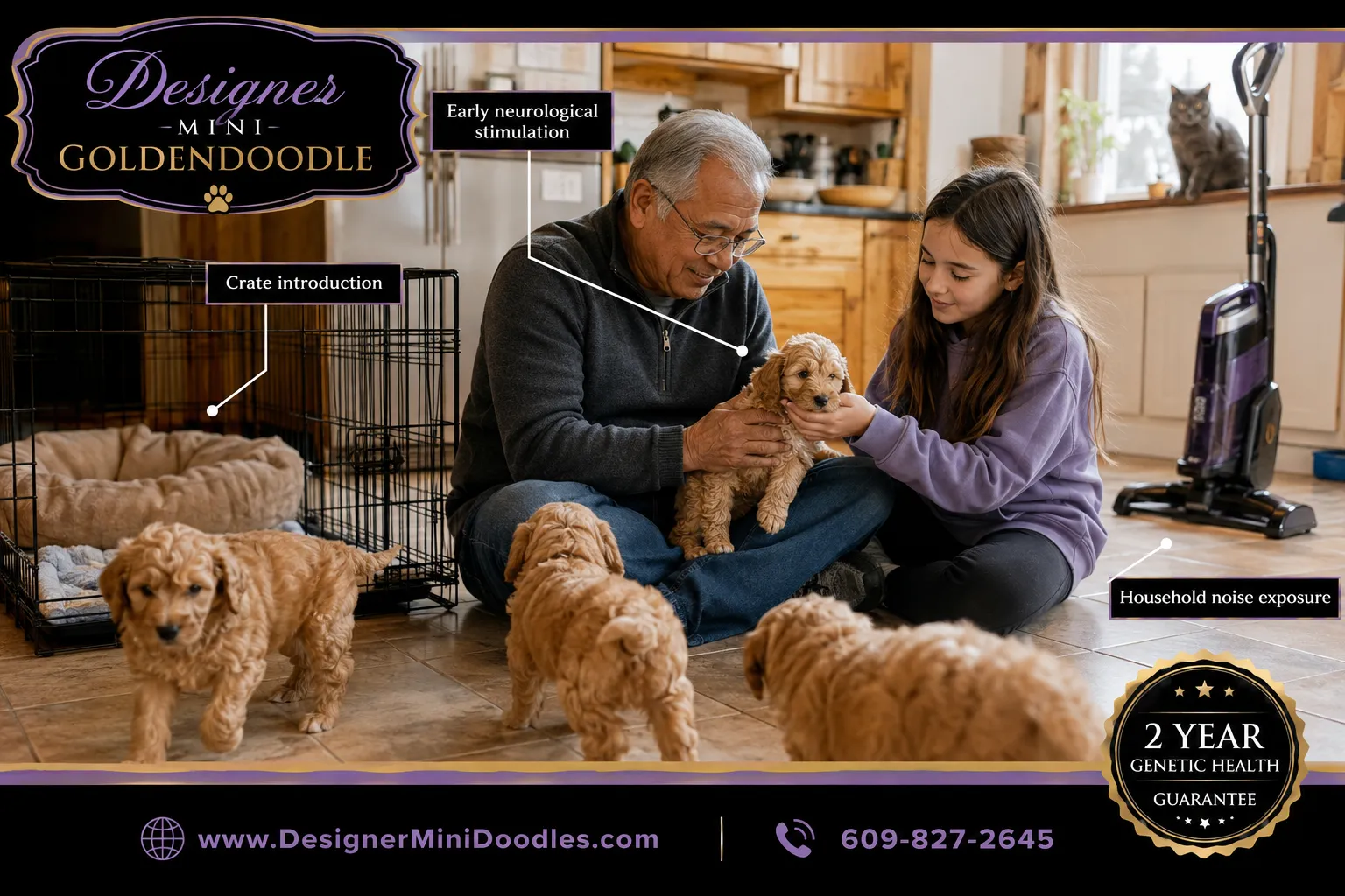 Why Designer Mini Doodles Is the Best Mini Goldendoodle Breeder for Upstate New York Families