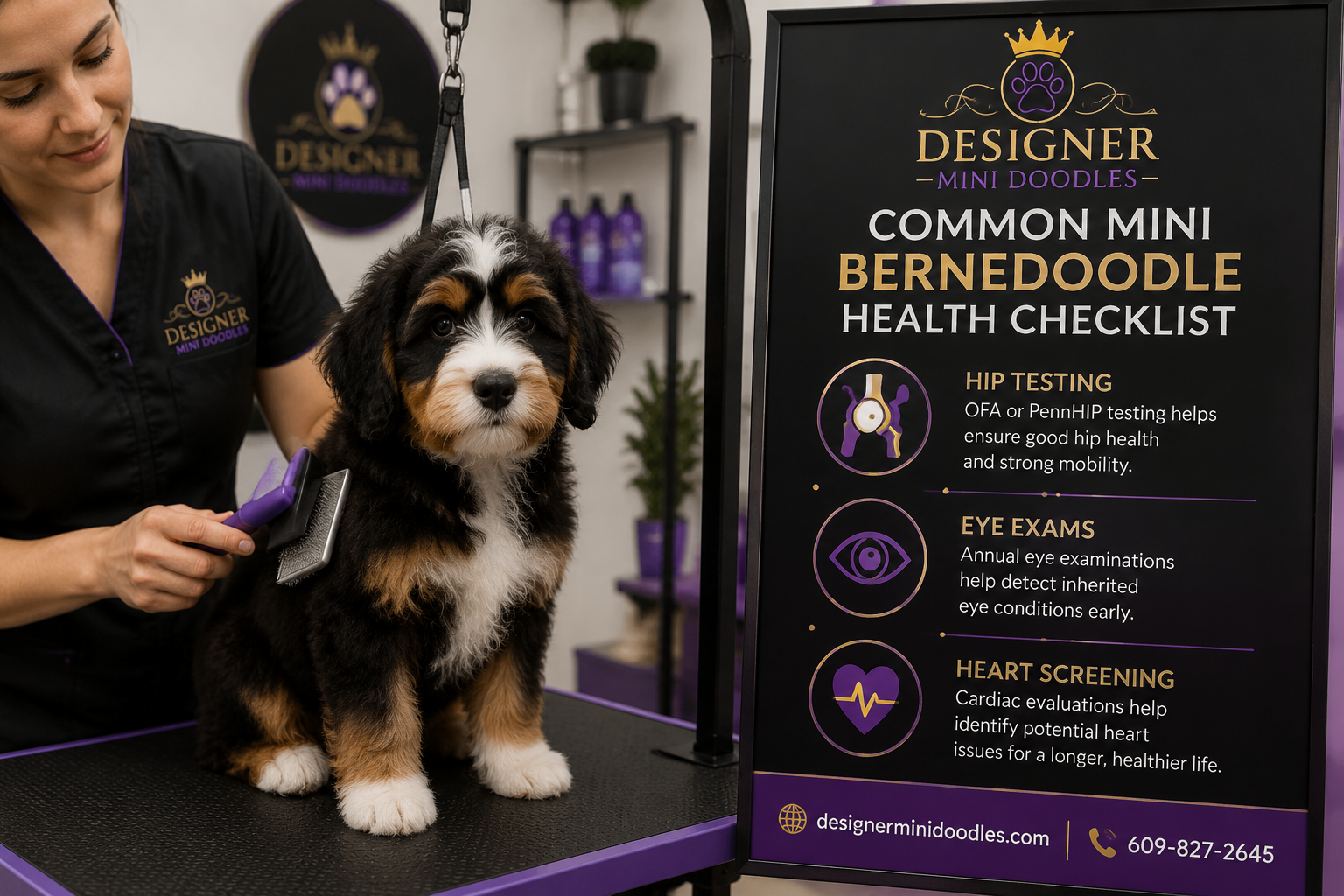 Are Mini Bernedoodles Good With Kids and Other Pets?