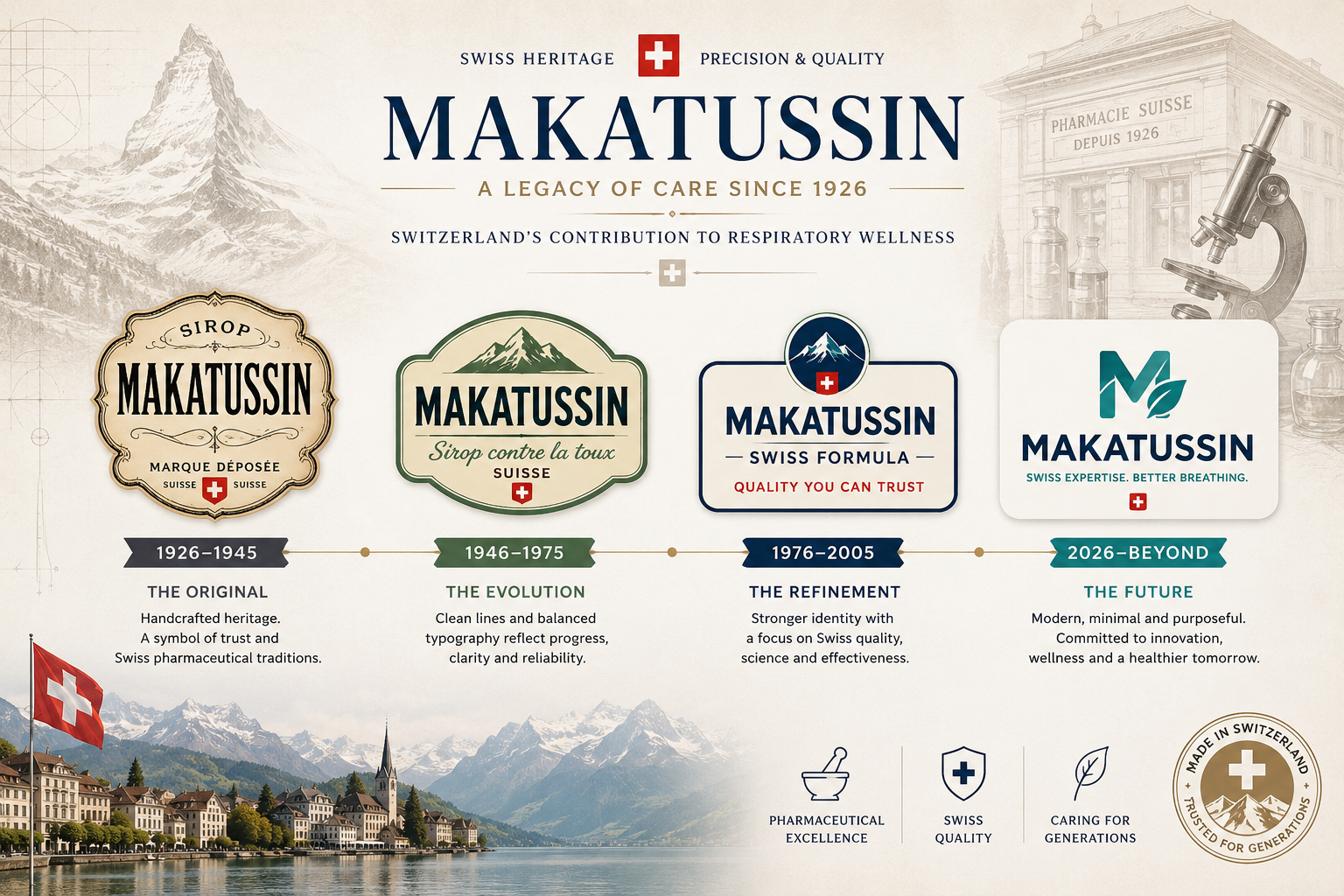 The Enduring Visual Identity: Exploring the Makatussin Logo, Switzerland, and Makkatusin