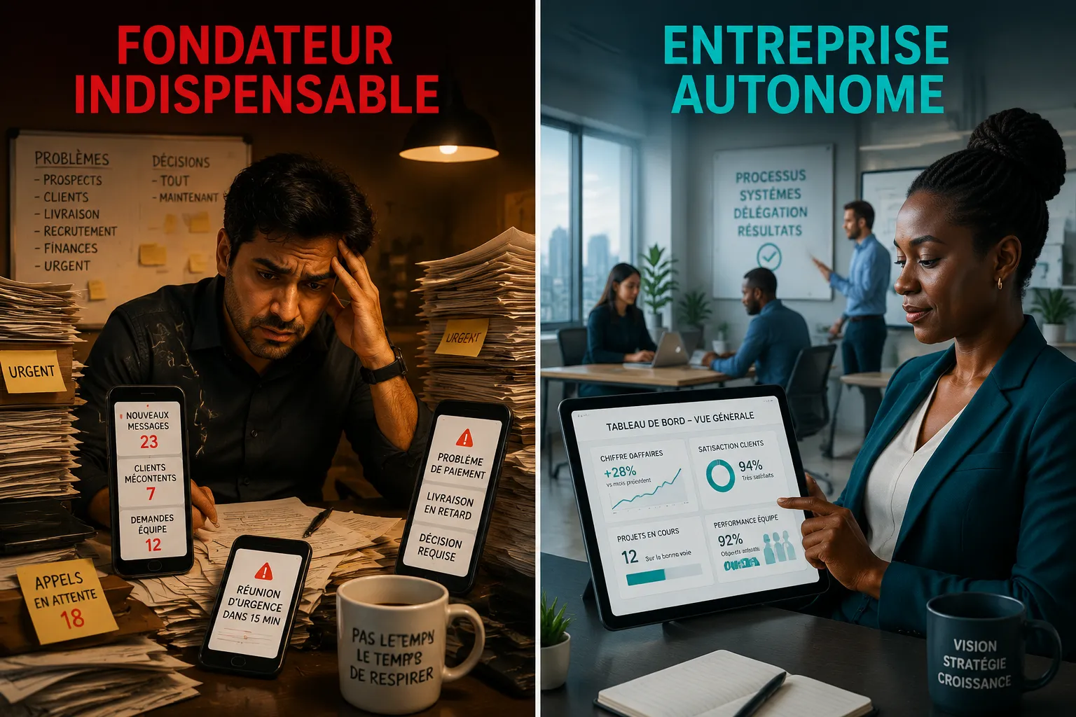 Les erreurs fréquentes des fondateurs qui veulent se retirer