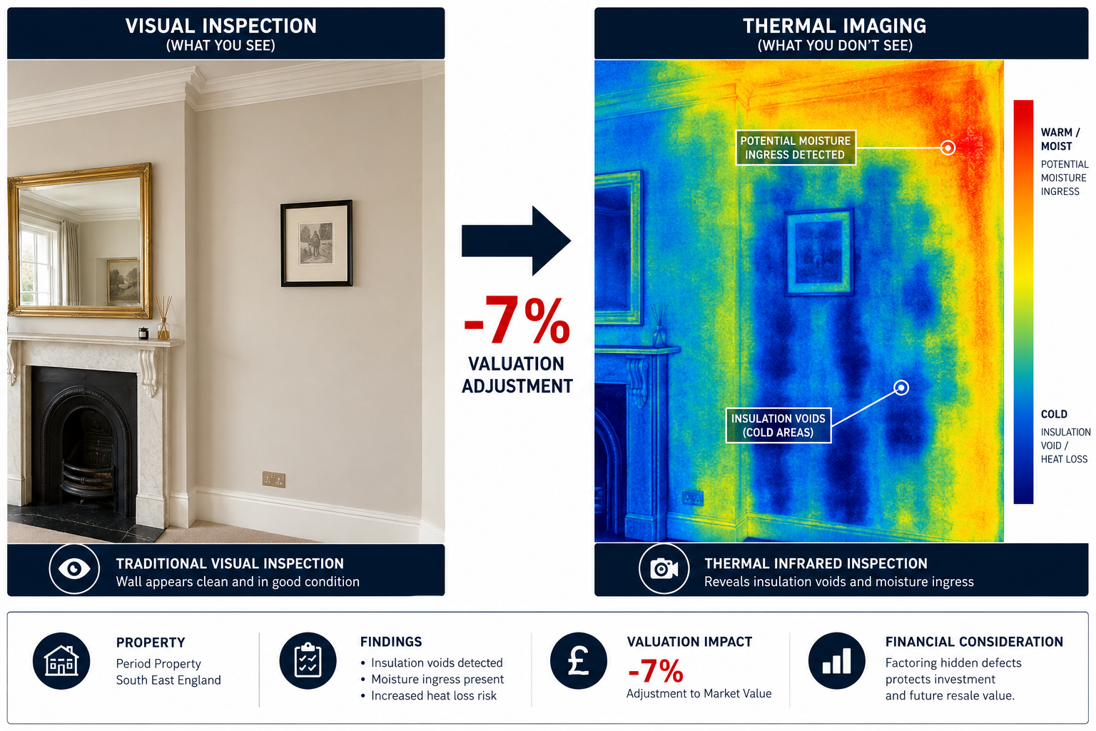 Thermal Imaging for Valuation Adjustments in Lagging Markets: Step-by-Step Protocol for Level 3 Reports