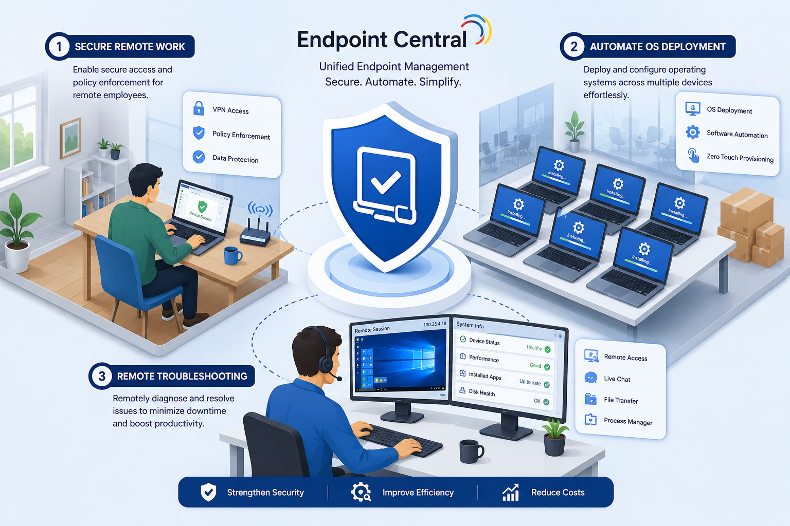 What Is Endpoint Central? A 2026 Guide to UEM Software 5 Who is Endpoint Central For? Key Use Cases