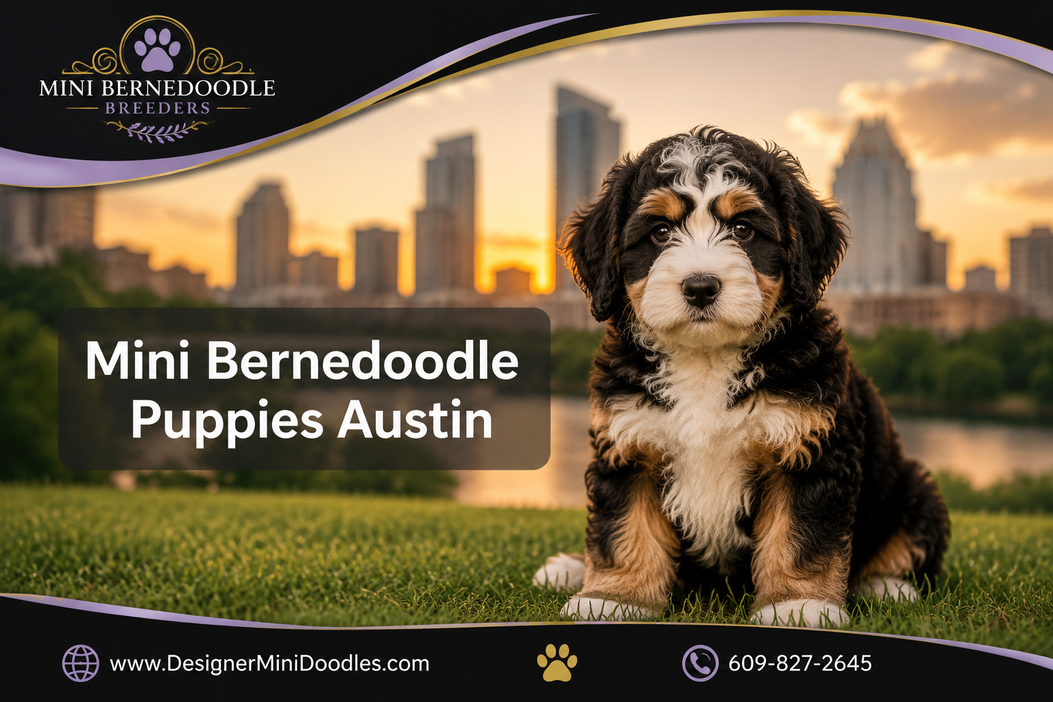 mini bernedoodle puppies for sale Austin