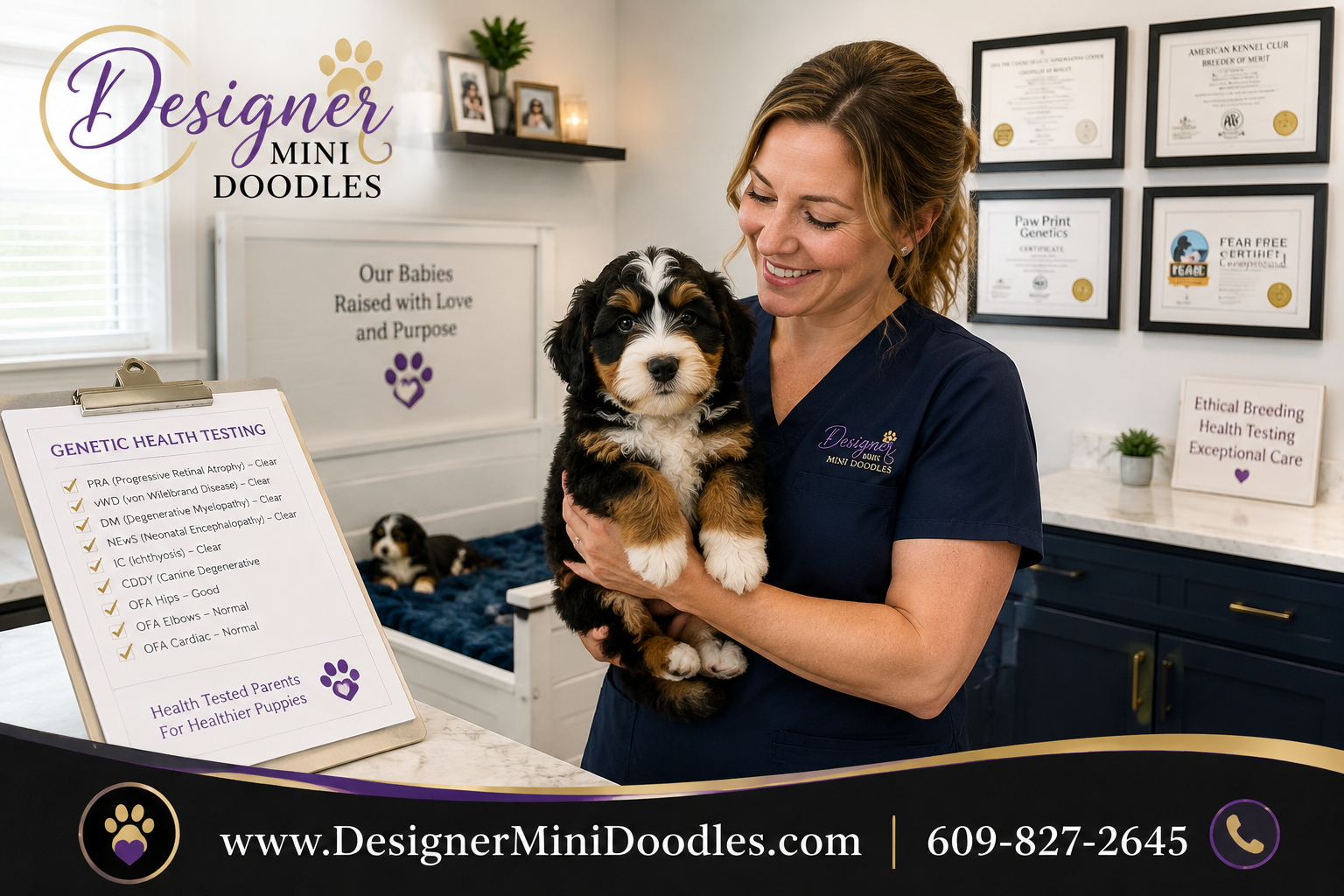 What's the Difference Between Mini and Standard Bernedoodles?