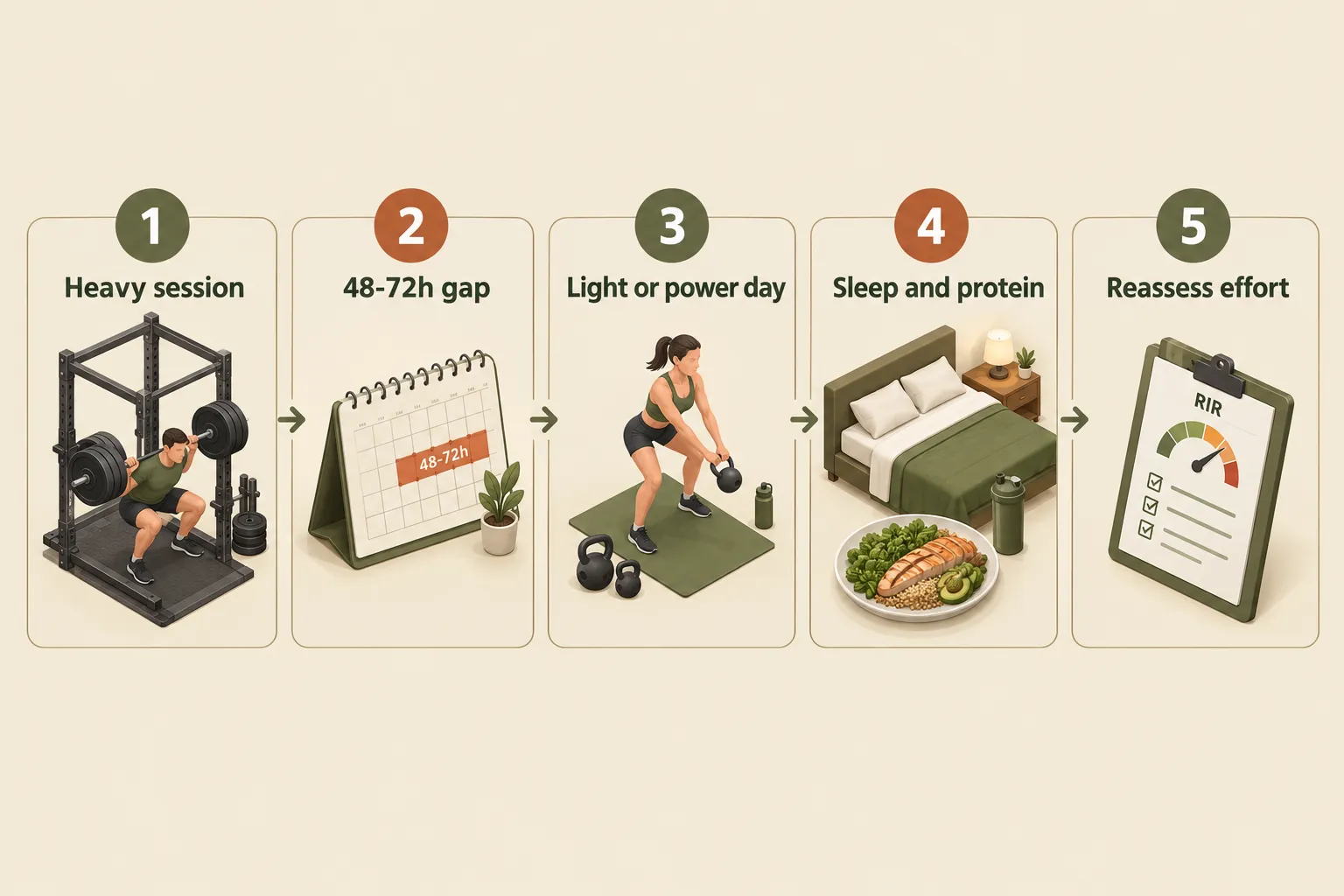 How often should you do strength training after 40, and how much recovery do you need?
