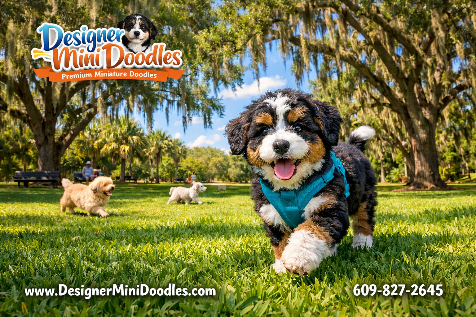 mini bernedoodle puppies Fort Meyers