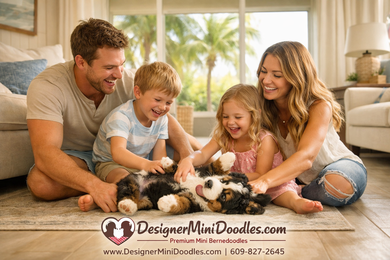 mini bernedoodle puppies Fort Meyers