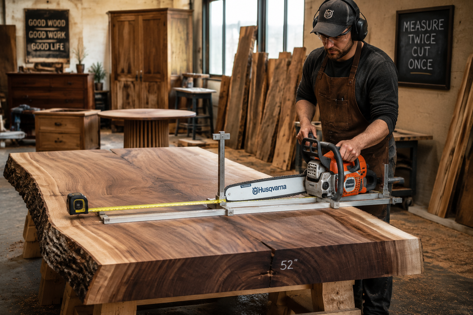 Preparing Slabs for Furniture: Beyond the Initial Cut