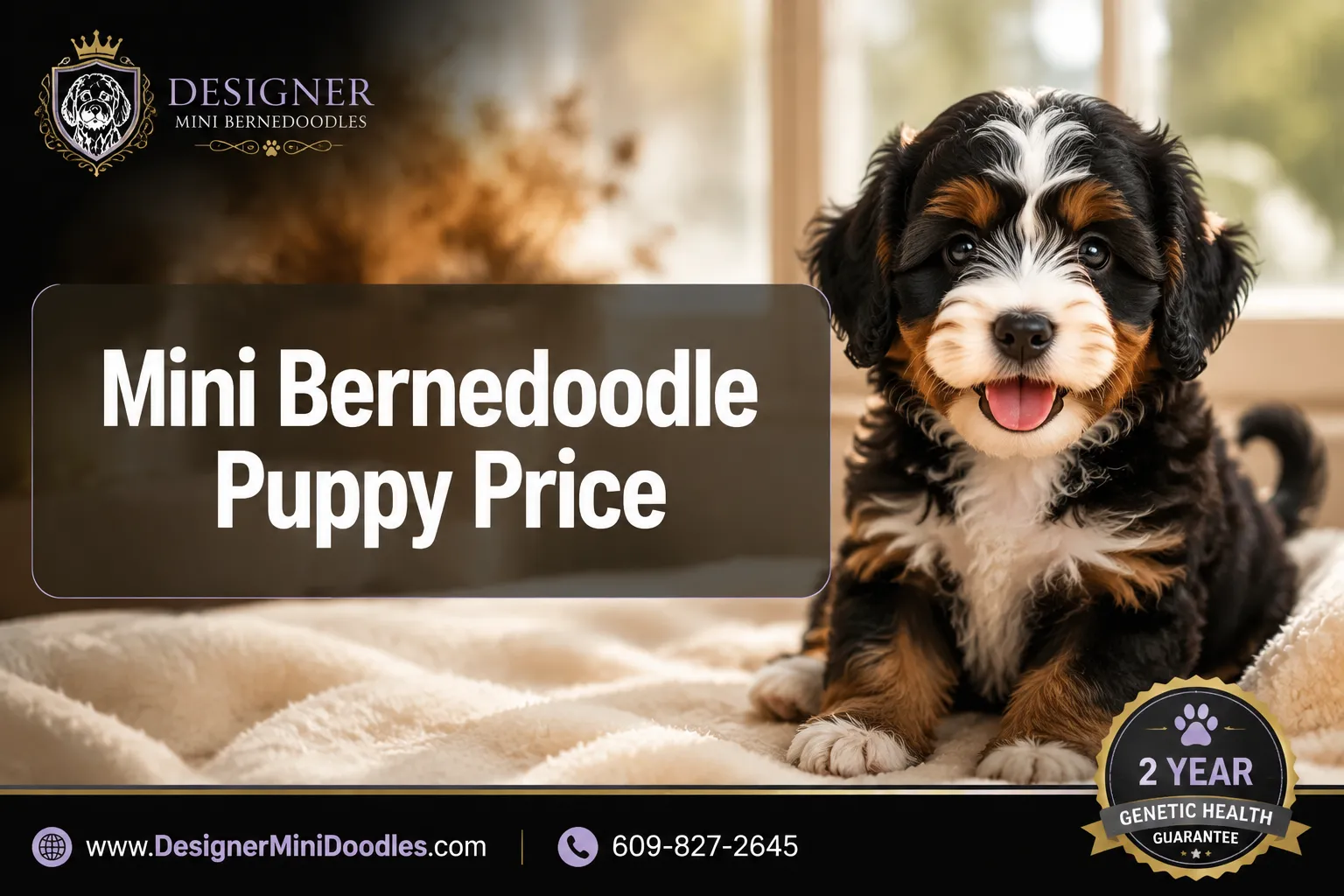 mini bernedoodle puppy price