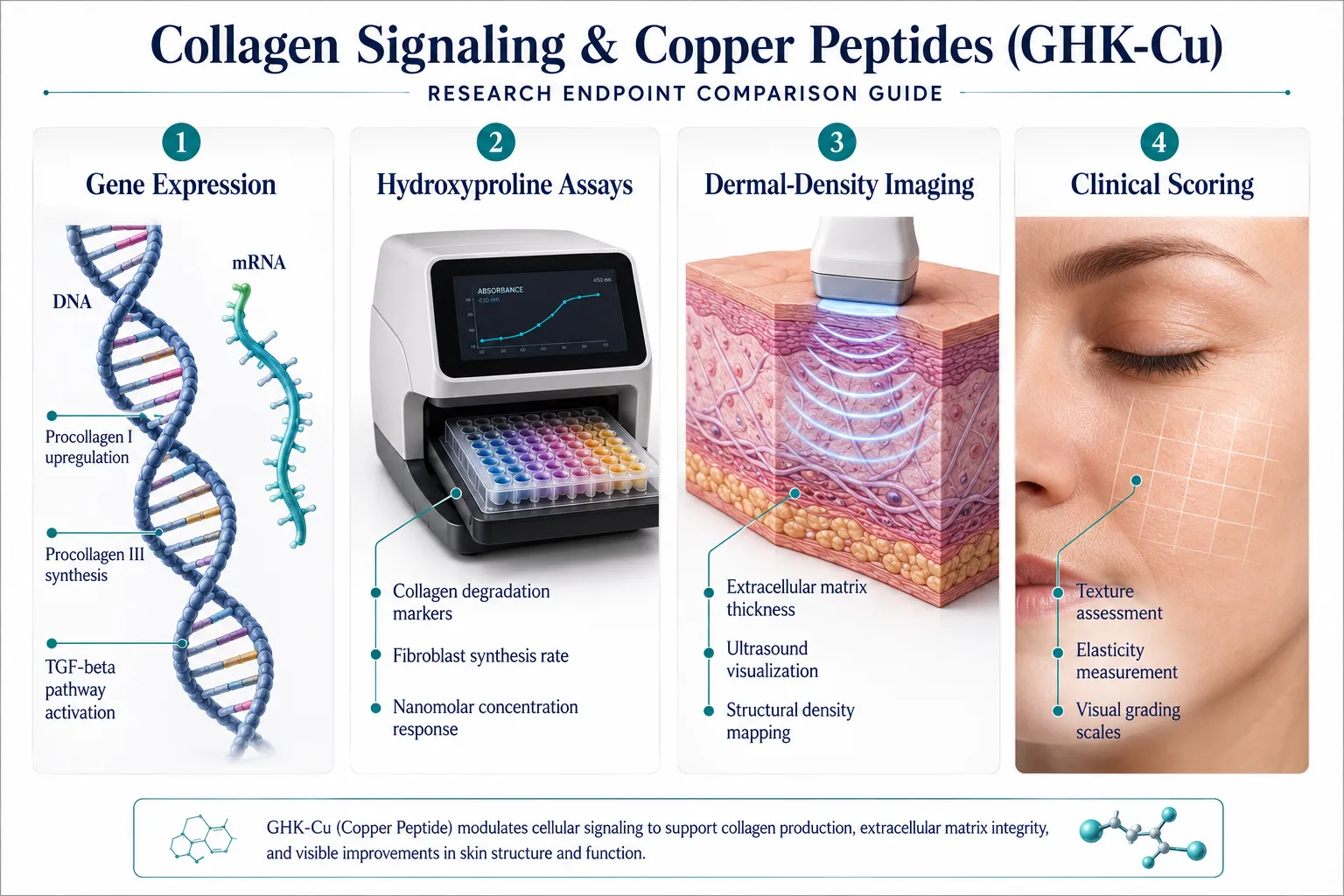 The Biology Behind GHK-Cu and Collagen Signaling