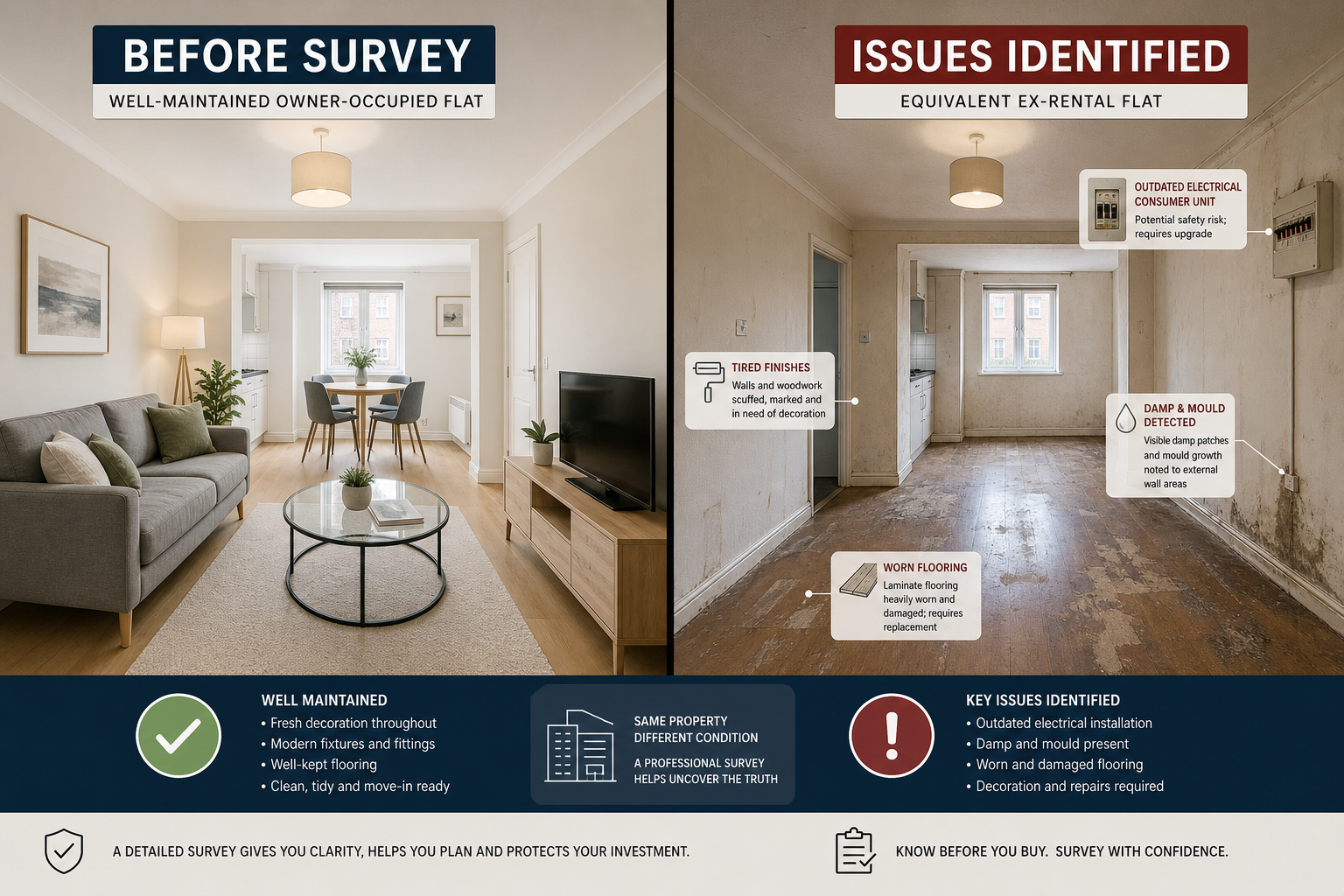 The Cost of Not Surveying