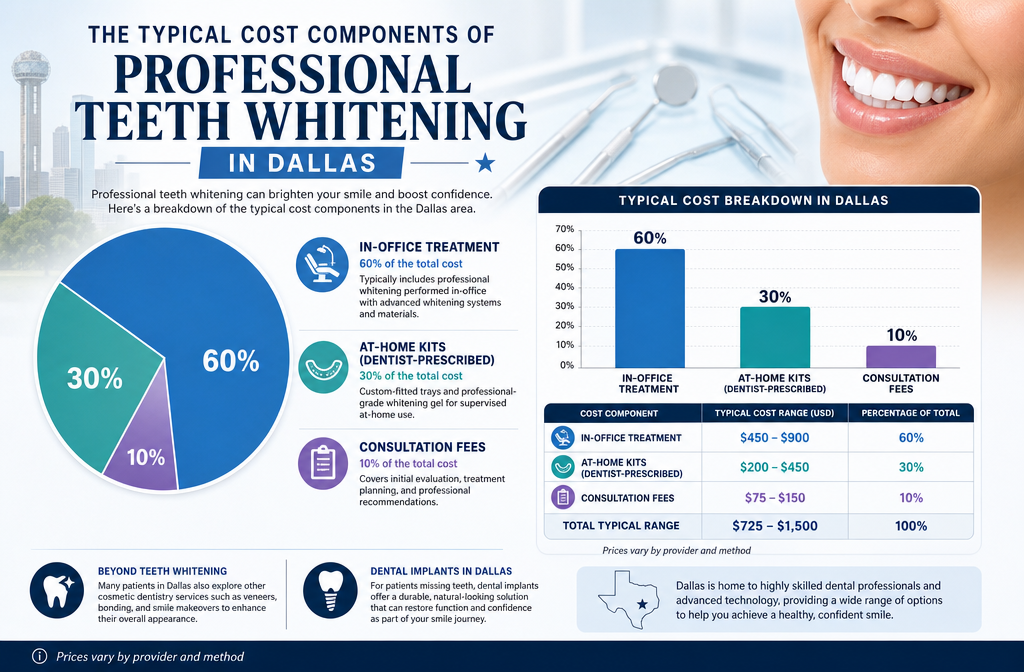 Professional Whitening Options and Their General Costs