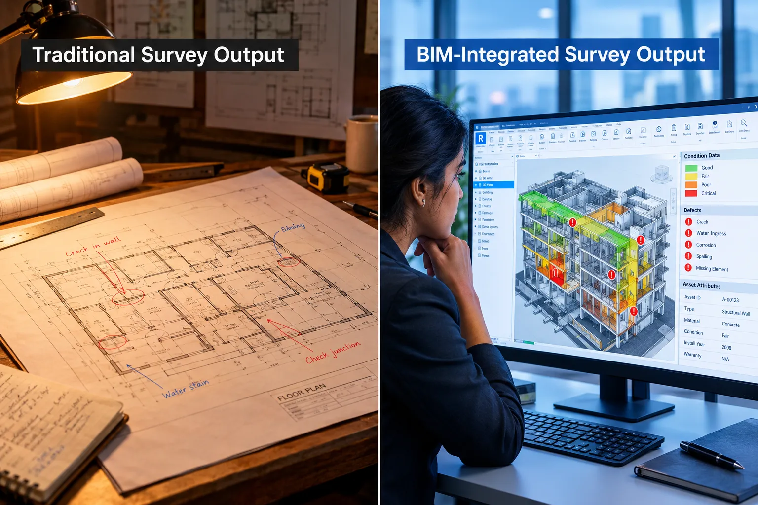 Integrating Condition, Defect, and Valuation Data into BIM Models