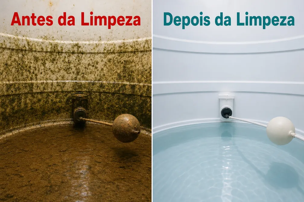 Como Limpar Reservatório de Água: O Processo Profissional