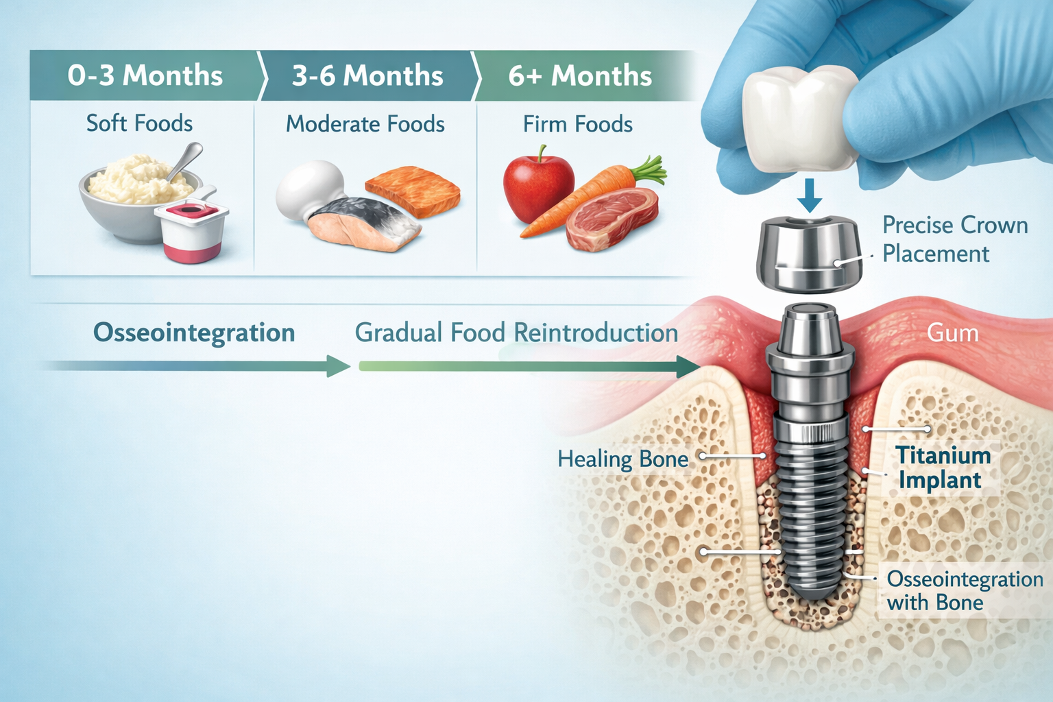 Can You Bite Hard Food With Implants