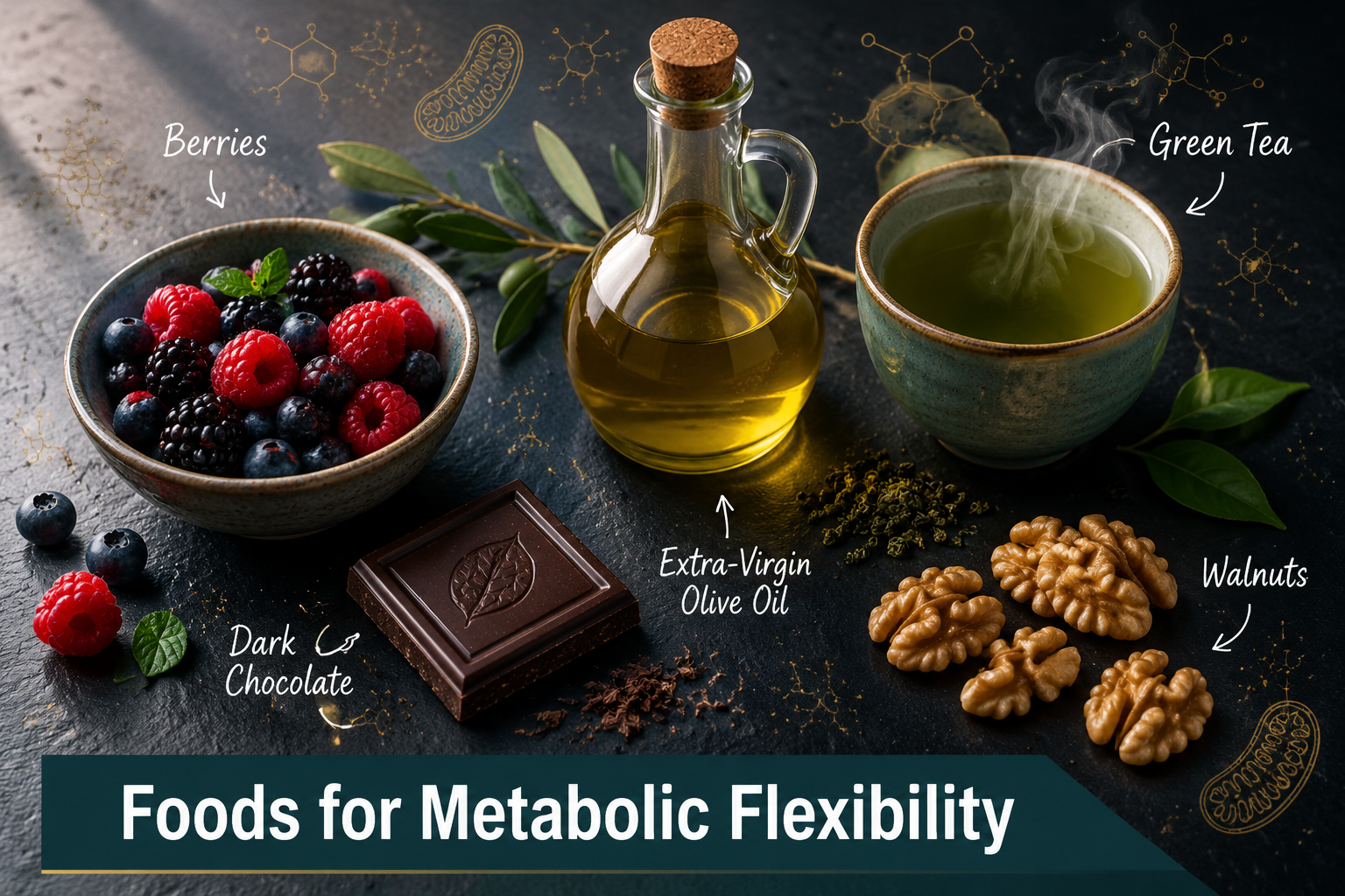 How Specific Foods Support Mitochondrial Health and Metabolic Flexibility