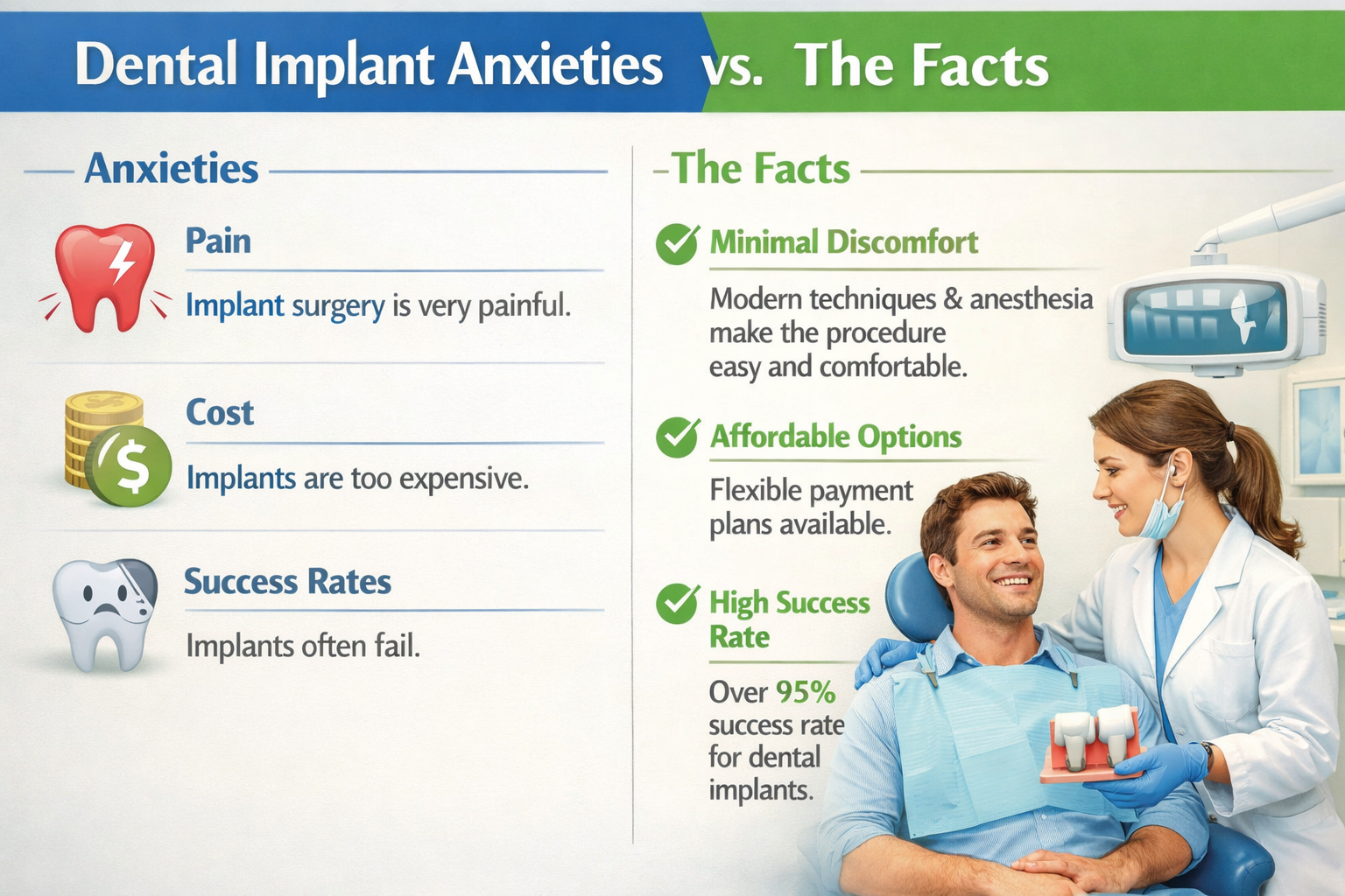 Terrified of Getting a Dental Implant? Here's How to Conquer Your Fears